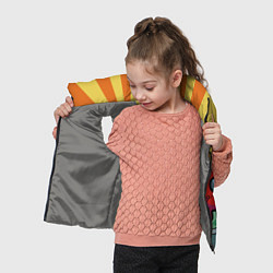 Детский жилет Among Us scanner, цвет: 3D-светло-серый — фото 2