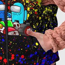 Детский жилет AMONG US, цвет: 3D-черный — фото 2