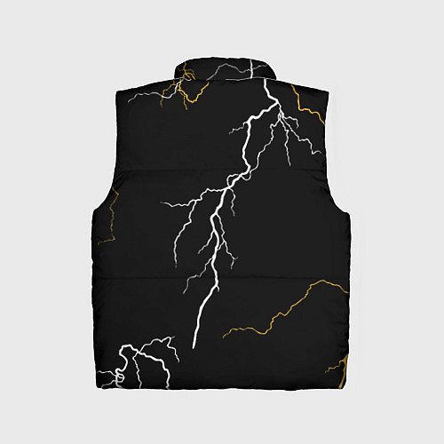 Детский жилет ЗЕНИЦУ ZENITSU КЛИНОК РАССЕКАЮЩИЙ ДЕМОНОВ / 3D-Красный – фото 2