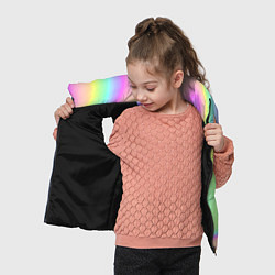 Детский жилет Цвет волшебства, цвет: 3D-черный — фото 2