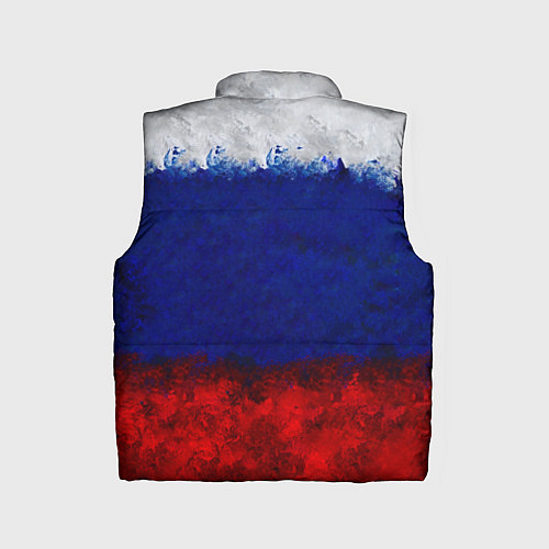 Детский жилет Россия Russia Герб / 3D-Черный – фото 2
