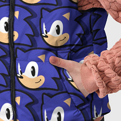 Детский жилет Sonic pattern, цвет: 3D-черный — фото 2