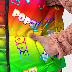 Детский жилет POP it!, цвет: 3D-красный — фото 2