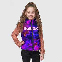 Детский жилет MUSIC ROBLOX РОБЛОКС Z, цвет: 3D-светло-серый — фото 2