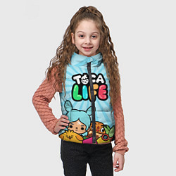 Детский жилет Toca Life World, цвет: 3D-светло-серый — фото 2