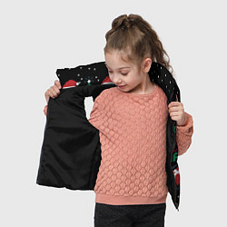 Детский жилет MINECRAFT CHRISTMAS, цвет: 3D-черный — фото 2