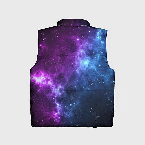 Детский жилет NEON GALAXY НЕОНОВЫЙ КОСМОС / 3D-Красный – фото 2