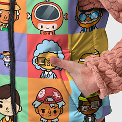 Детский жилет TOCA BOCA WORLD HERO, цвет: 3D-светло-серый — фото 2