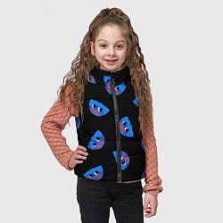 Детский жилет Huggy Wuggy Pattern, цвет: 3D-светло-серый — фото 2