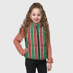 Детский жилет Knitted Pattern, цвет: 3D-черный — фото 2