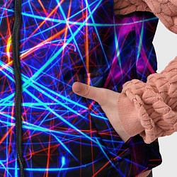 Детский жилет NEON LINES Glowing Lines Effect, цвет: 3D-красный — фото 2