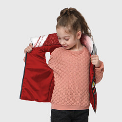 Детский жилет FNAF - ФОКСИ - Краска, цвет: 3D-красный — фото 2