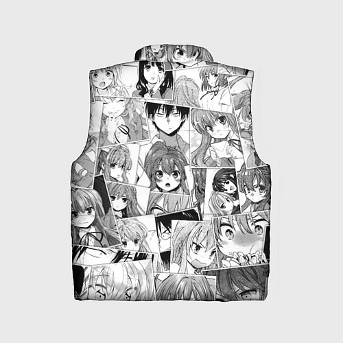 Детский жилет Toradora pattern / 3D-Красный – фото 2