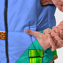 Детский жилет Марио дизайн, цвет: 3D-светло-серый — фото 2