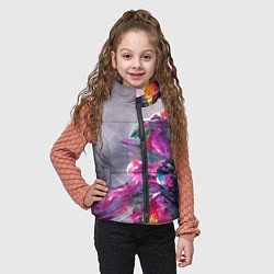 Детский жилет Экспрессия Красочные цвета, цвет: 3D-черный — фото 2