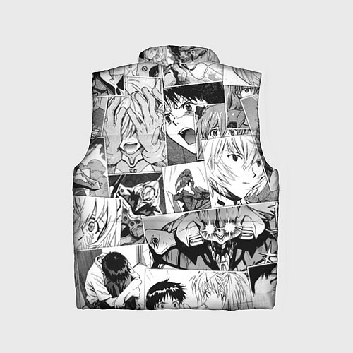 Детский жилет Евангелион паттерн / 3D-Красный – фото 2