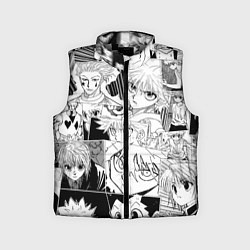Детский жилет Hunter x Hunter pattern, цвет: 3D-светло-серый