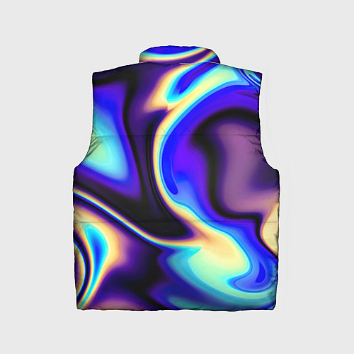 Детский жилет Цветовая абстракция / 3D-Красный – фото 2
