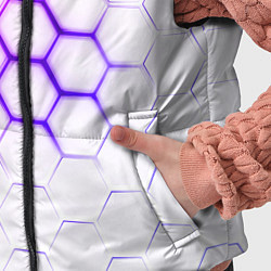 Детский жилет НЕОНОВОЕ СВЕЧЕНИЕ ИЗ ПОД ПЛИT, цвет: 3D-светло-серый — фото 2