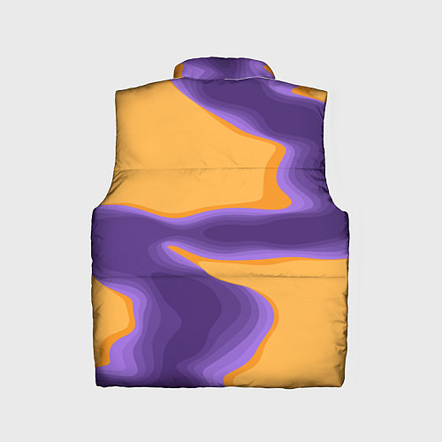 Детский жилет Фиолетовая река / 3D-Красный – фото 2