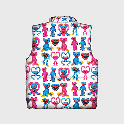 Детский жилет POPPY PLAYTIME HAGGY WAGGY AND KISSY MISSY PATTERN / 3D-Светло-серый – фото 2