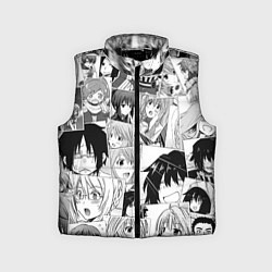 Детский жилет Log Horizon pattern, цвет: 3D-черный