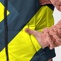 Детский жилет Геометрическая Стрелка, цвет: 3D-светло-серый — фото 2