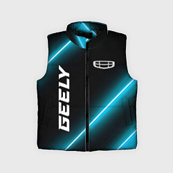 Детский жилет Geely Неоновые Лампы, цвет: 3D-черный