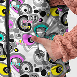 Детский жилет Sport and fitness, цвет: 3D-светло-серый — фото 2