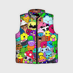 Детский жилет Монстрики Nastiprazdnik, цвет: 3D-светло-серый