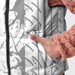 Детский жилет Infiniti speed на светлом фоне со следами шин: по-, цвет: 3D-черный — фото 2