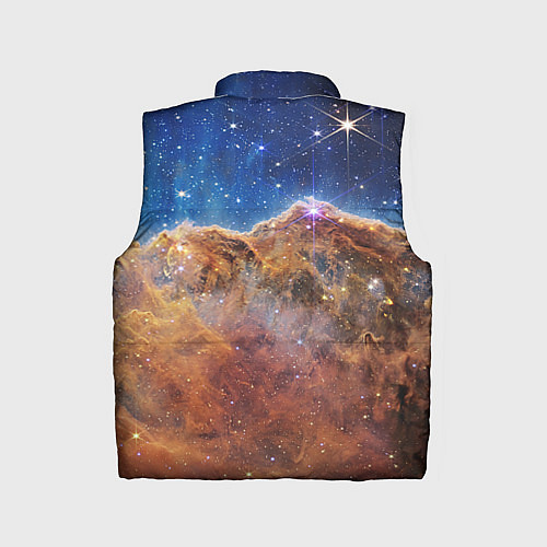 Детский жилет Туманность Киля / 3D-Светло-серый – фото 2