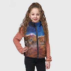 Детский жилет Туманность Киля, цвет: 3D-светло-серый — фото 2