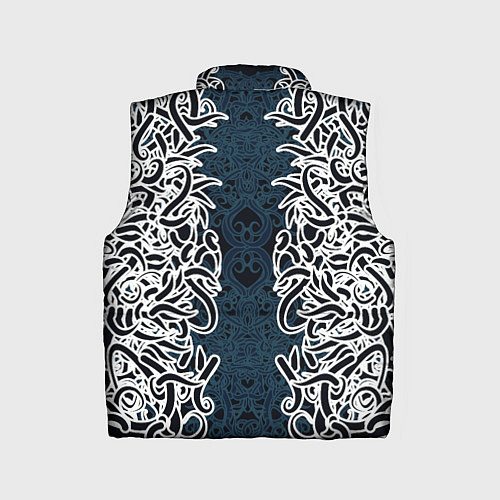 Детский жилет Белый шум / 3D-Черный – фото 2
