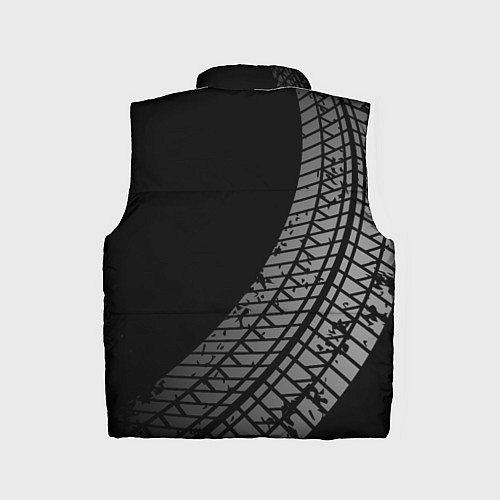 Детский жилет Opel tire tracks / 3D-Черный – фото 2