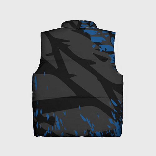 Детский жилет Subaru - следы шин / 3D-Черный – фото 2
