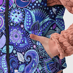 Детский жилет Color patterns of flowers, цвет: 3D-светло-серый — фото 2