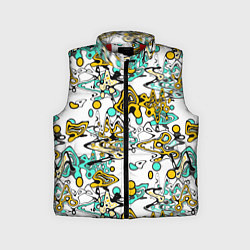 Детский жилет Abstract pattern waves and streaks