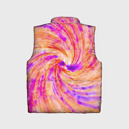 Детский жилет Color swirls / 3D-Красный – фото 2