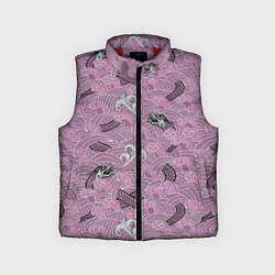 Детский жилет Драконьи волны, цвет: 3D-красный