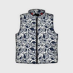 Детский жилет Смайл с зубами, цвет: 3D-красный