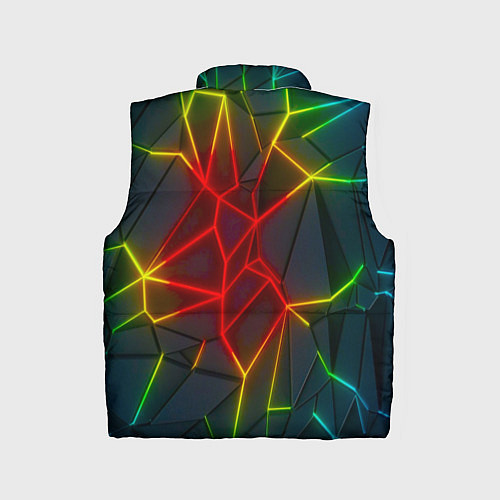 Детский жилет Семицветный перелив / 3D-Черный – фото 2