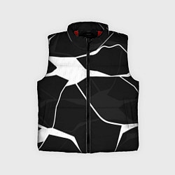 Детский жилет Черно-белая классика, цвет: 3D-красный