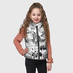 Детский жилет Дарованный паттерн, цвет: 3D-красный — фото 2