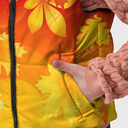 Детский жилет Символ осени, цвет: 3D-черный — фото 2