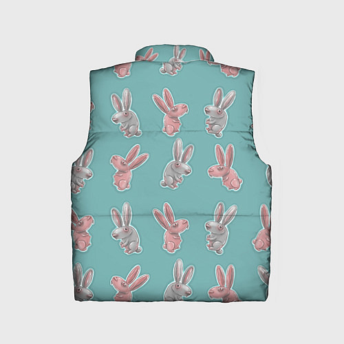 Детский жилет Кролли / 3D-Черный – фото 2