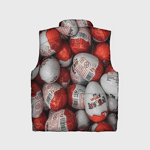 Детский жилет Фон из киндер сюрприз / 3D-Черный – фото 2