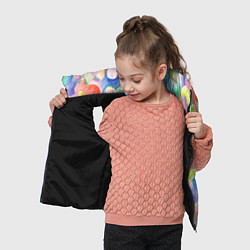 Детский жилет Пузырики, цвет: 3D-черный — фото 2