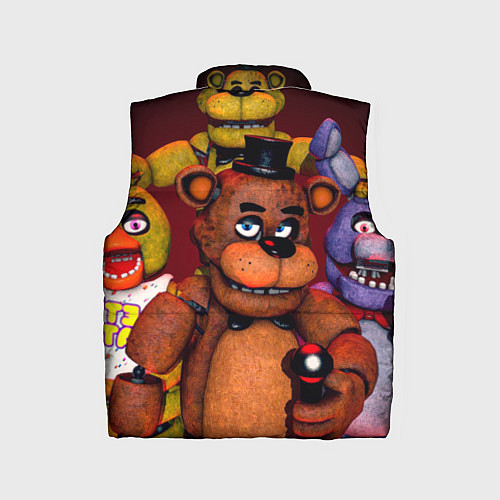 Детский жилет Пять ночей Фредди / 3D-Светло-серый – фото 2