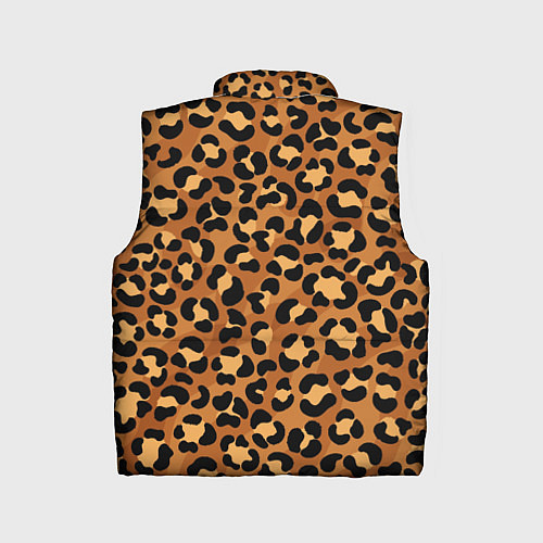 Детский жилет Леопардовый цвет / 3D-Черный – фото 2